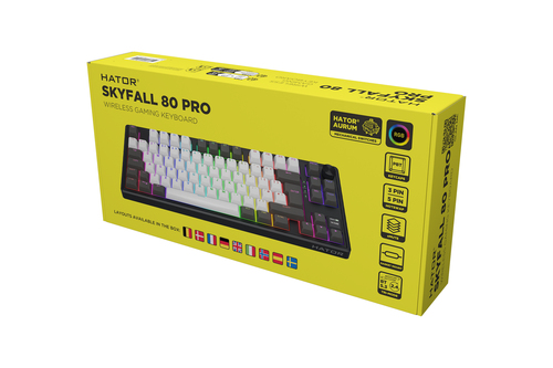 Hator Skyfall 80 Pro Wireless - Clavier PC Hator - Cybertek.fr - 6