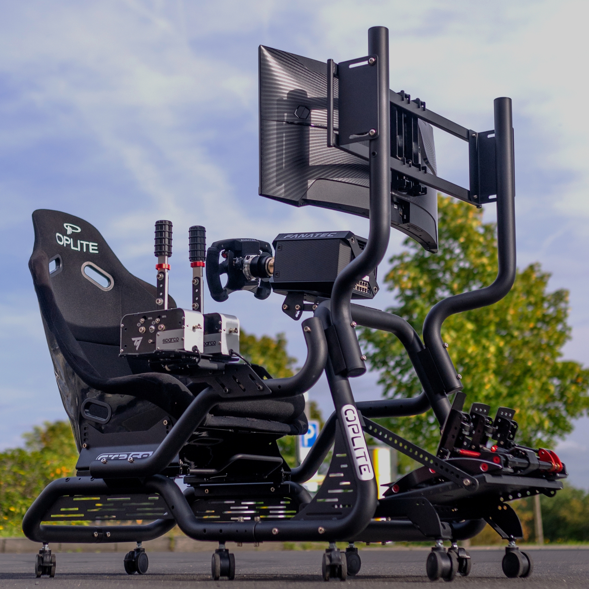 OPLITE Cockpit GTR S8 Infinity Force (OP-GTR-S8FF) - Achat / Vente Chassis Simracing sur Cybertek.fr - 5