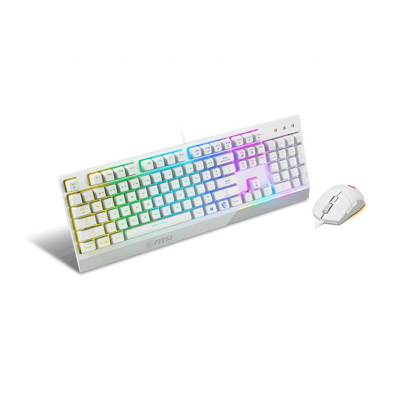 MSI Vigor GK30 COMBO WHITE - Pack Clavier/Souris - Cybertek.fr - 2