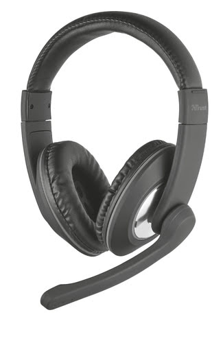 Trust Reno Stereo Noir - Micro-casque - Cybertek.fr - 0