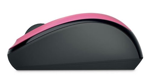 Microsoft Wireless Mobile Mouse 3500 Rose - Souris PC Microsoft - 1