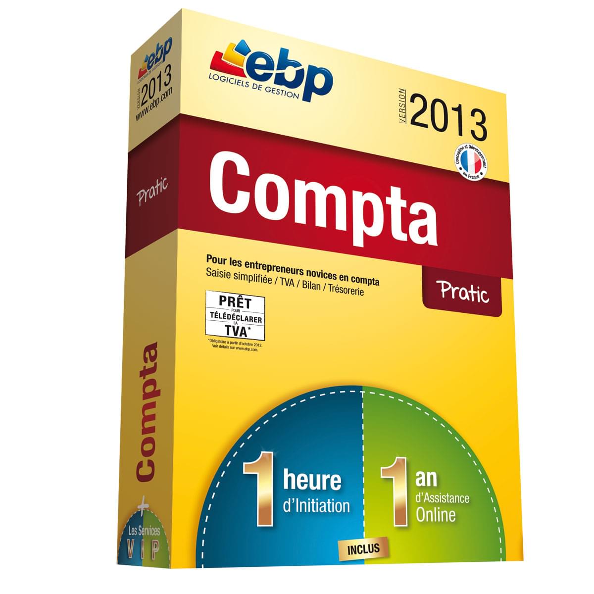 EBP Compta Pratic 2013  + Services VIP - Logiciel application - 0