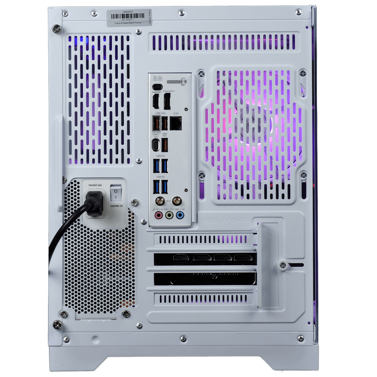 Cybertek AVALANCHE V3 - R7-9800X3D/5070/32Go/2To - CYB-GB (PCG-10602973) - Achat / Vente PC Fixe sur Cybertek.fr - 5