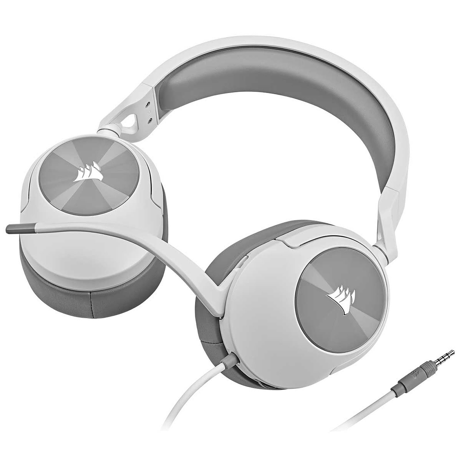 Corsair HS55 7.1 Surround Blanc - Micro-casque - Cybertek.fr - 1