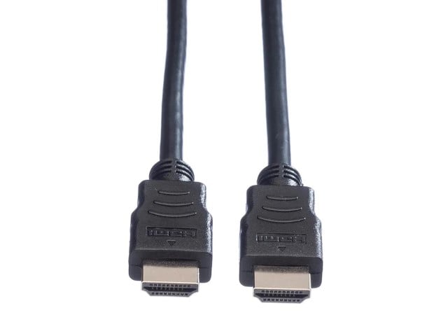 Câble HDMI HighSpeed+Ethernet mâle/mâle-1,8m-Noir - 1