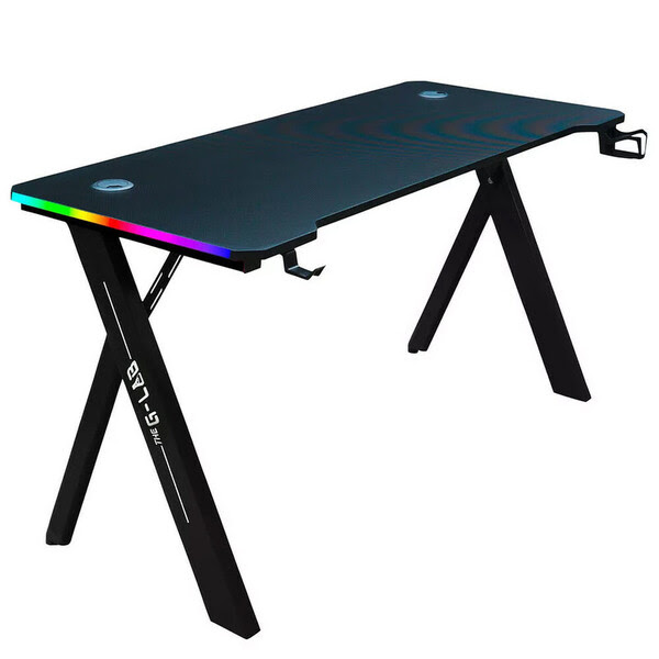 The G-LAB K Desk Carbon RGB 120 cm (K-DESK-CARBON--) - Achat / Vente Bureau sur Cybertek.fr - 0