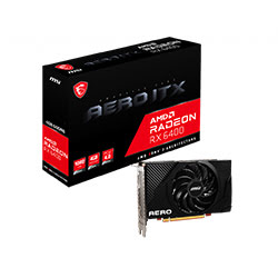 image produit MSI Radeon RX 6400 AERO ITX 4G-Seconde Vie-Bon Etat Cybertek