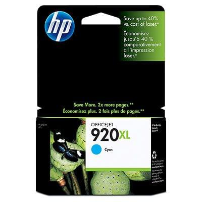 Consommable imprimante HP Cartouche 920XL Cyan - CD972AE