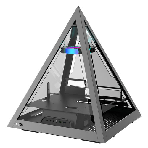Azza Pyramid 804 Gris - Boîtier PC Azza - Cybertek.fr - 3