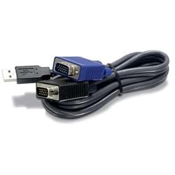 TrendNet Câble KVM TK-CU06 USB2.0 Mâle-Mâle 1.8m