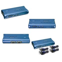 TrendNet TK-407K - KVM 4 ports VGA-USB +cables