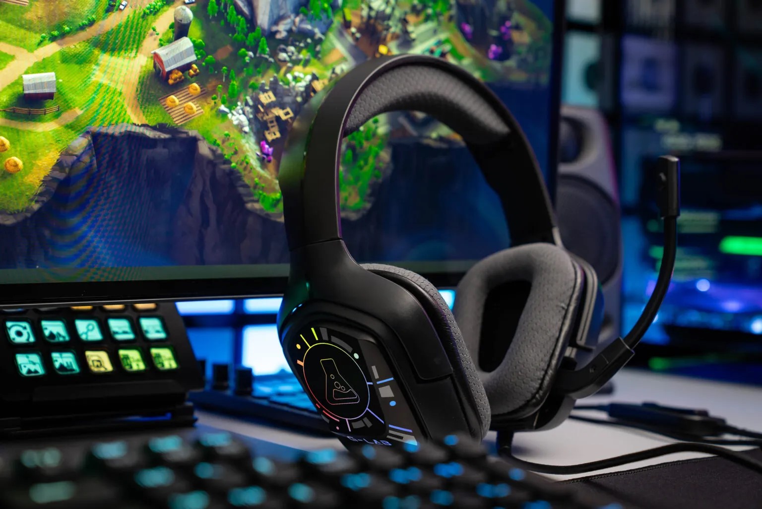 The G-LAB Korp Cobalt 7.1EX 7.1 Surround Noir - Micro-casque - 1
