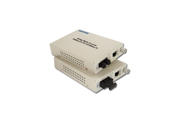 Cybertek Convertisseur fibre optique/RJ45 - 100FX SC Monomode (895730) - Achat / Vente Réseau divers sur Cybertek.fr - 1