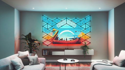 Nanoleaf Kit 4D TV Screen Mirror + Bande Led - Jusqu'à 85" (NF082K02-52LS) - Achat / Vente Objet connecté / Domotique sur Cybertek.fr - 9