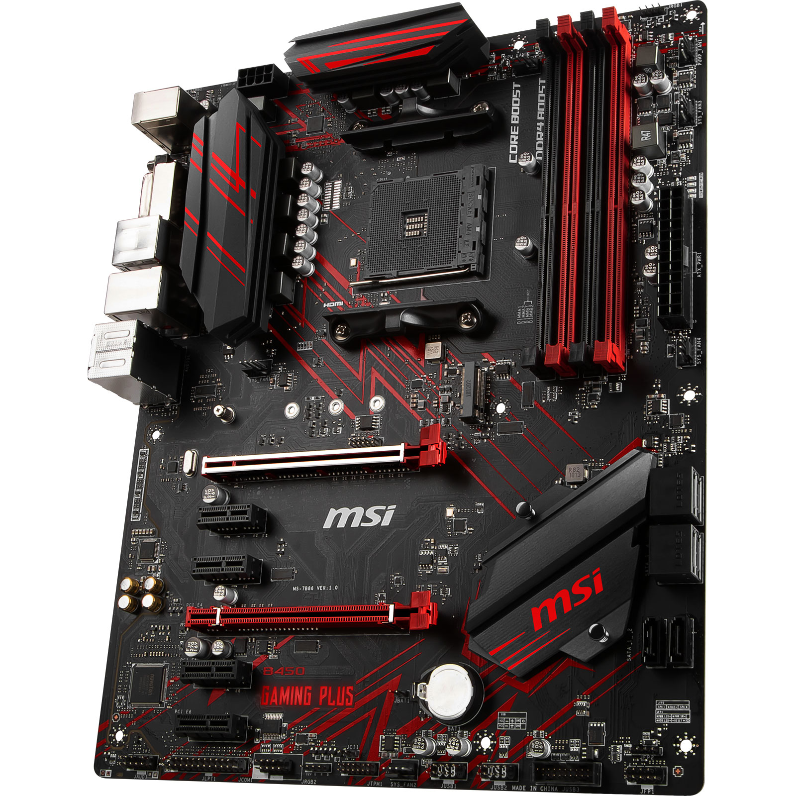 MSI B450 GAMING PLUS ATX  - Carte mère MSI - Cybertek.fr - 4