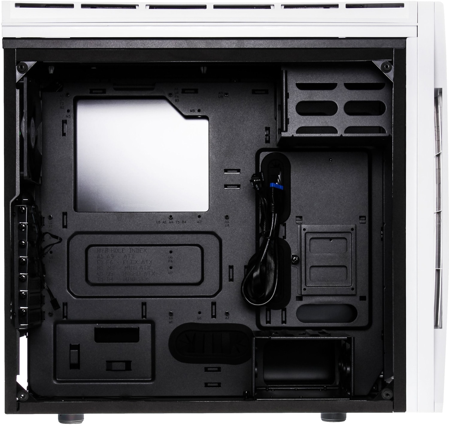 BitFenix Aurora White Window Blanc - Boîtier PC BitFenix - 1