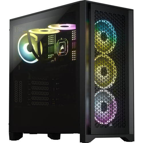 Corsair iCUE 4000D Airflow RGB TG Noir - Boîtier PC Corsair - 2