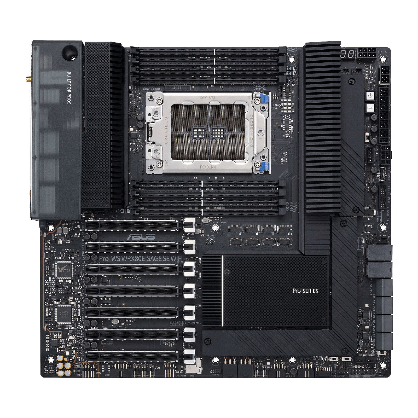 Asus Pro WS WRX80E-SAGE SE WIFI   - Carte mère Asus - Cybertek.fr - 4
