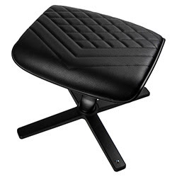 NobleChairs Repose Pieds - Noir/Simili Cuir