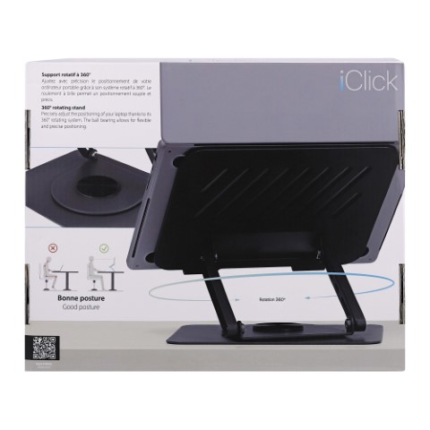 iClick Support notebook - Gris - Accessoire PC portable T'nB - 3