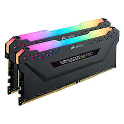 image produit Corsair Vengeance RGB Pro 32Go (2x16Go) DDR4 3600MHz Cybertek