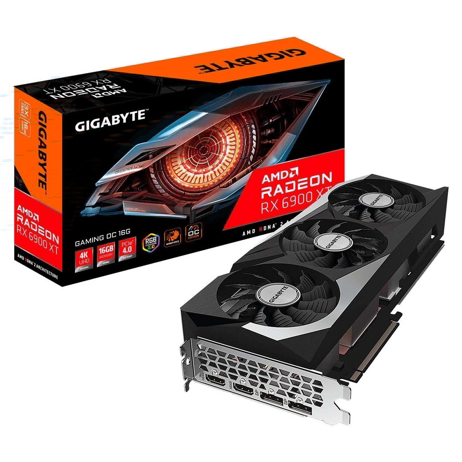 Gigabyte RX 6900 XT GAMING OC  - Carte graphique Gigabyte - 0