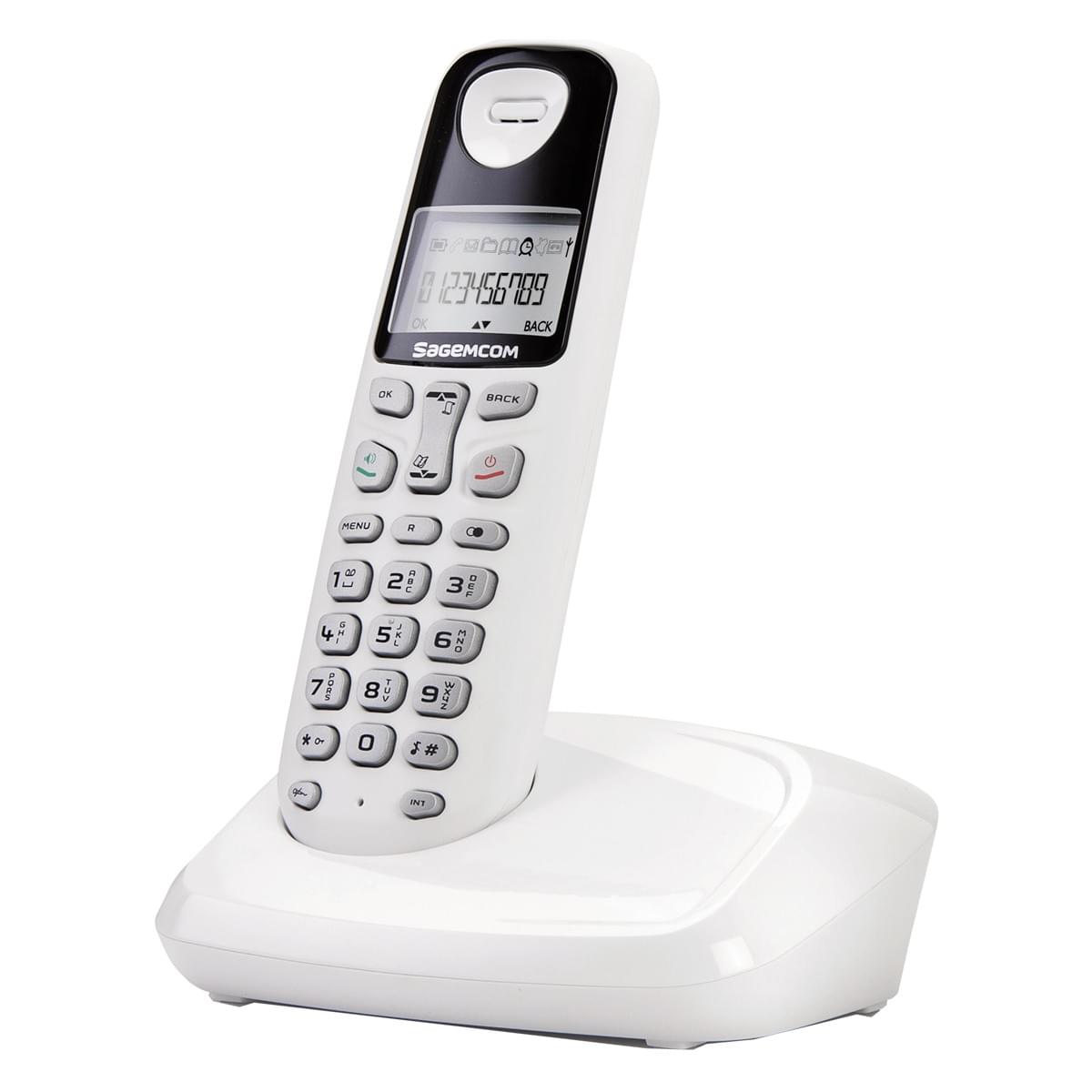 Sagem D17T - DECT - Téléphonie Sagem - Cybertek.fr - 0
