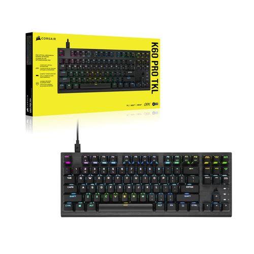 Corsair K60 Pro TKL - Clavier PC Corsair - Cybertek.fr - 1