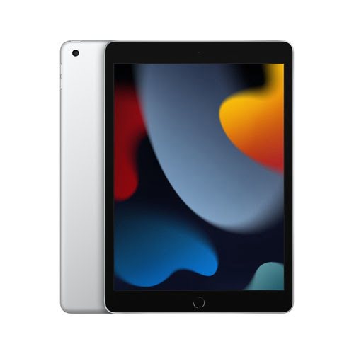 image produit Apple iPad (2021) 64 Go Wi-Fi Argent Cybertek