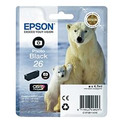 Epson Cartouche d'encre Noir Photo 26 - T2611