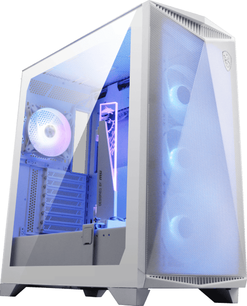 MSI MPG GUNGNIR 300R AIRFLOW WHITE Blanc - Boîtier PC MSI - 6