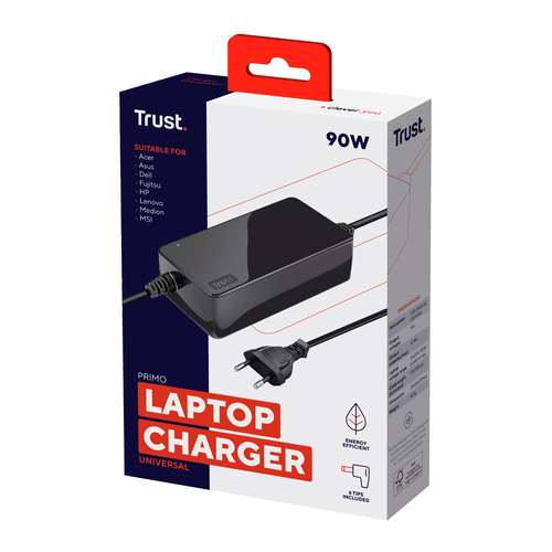 Alimentation universelle PRIMO 90W pour laptop# - Trust - 2