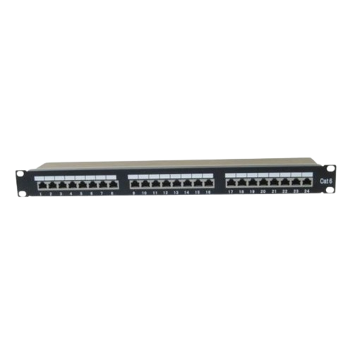 Cybertek Panneau 19" 1U 24 PORTS CAT6 STP  - Accessoire boîtier - 0