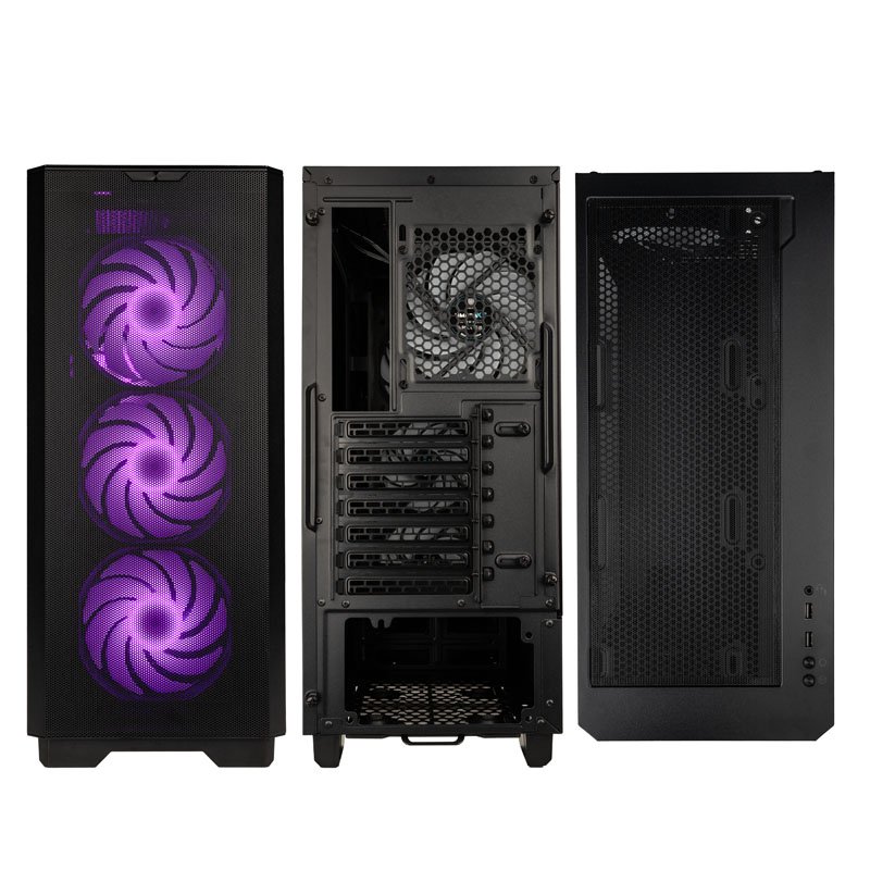 Kolink Unity Solar ARGB Noir Noir - Boîtier PC Kolink - 3