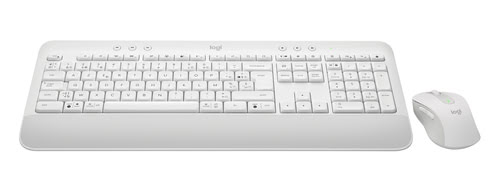 Logitech MK650 Offwhite Signature - Pack Clavier/Souris - 2