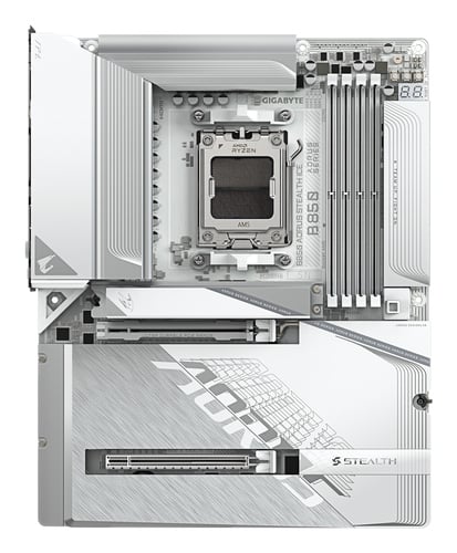 Gigabyte B850 AORUS STEALTH ICE ATX  - Carte mère Gigabyte - 1