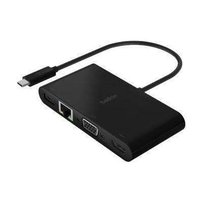 Station D'accueil USB-C  - RJ45/HDMI/VGA/USB-A/PwD - Belkin - 0