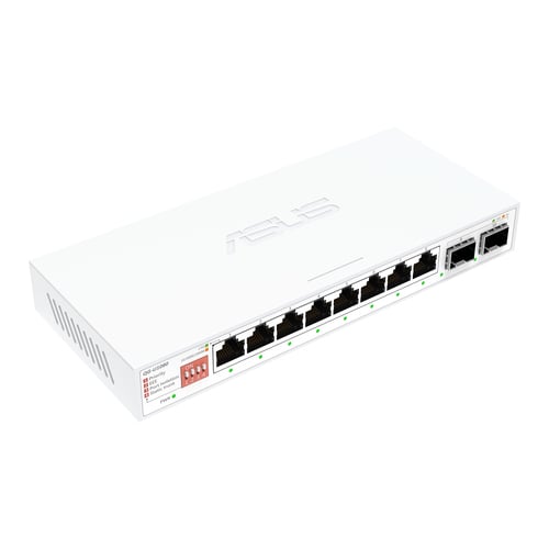 Switch Asus QG-U1080 - 8 Ports, 2,5G et 2 Ports 10G - Cybertek.fr - 2