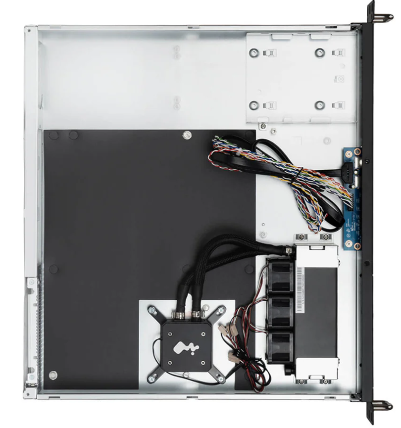In Win Rack 1U Liquid cooled Gris - Boîtier PC In Win - 1
