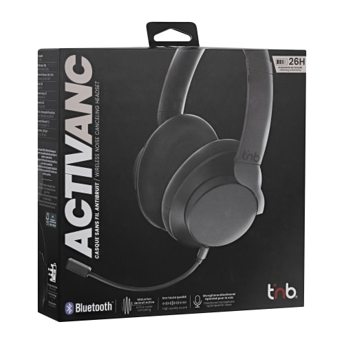 T'nB ACTIVANC Stereo Noir - Micro-casque - Cybertek.fr - 1