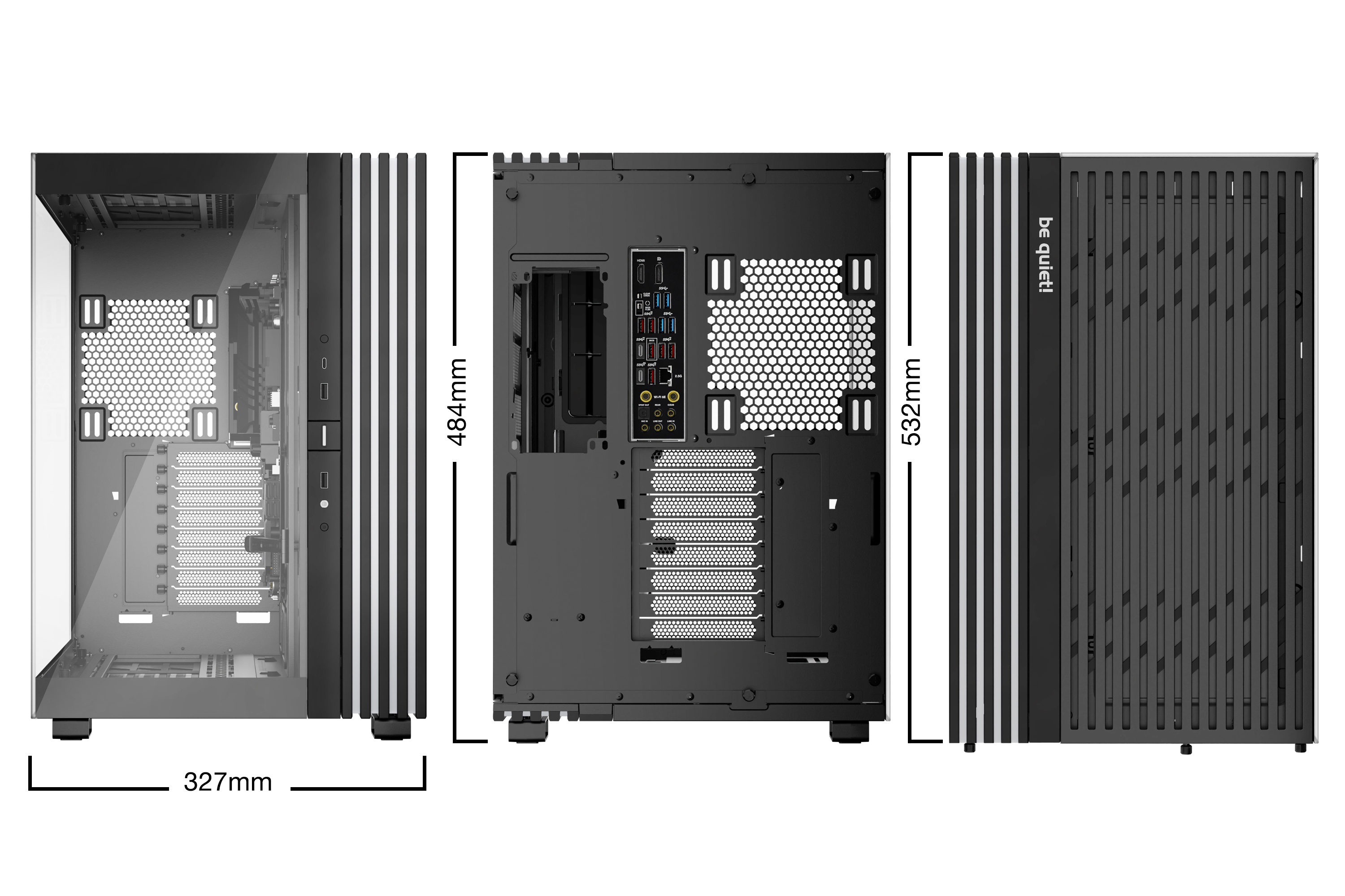 be quiet! Light Base 900 Noir - Boîtier PC be quiet! - Cybertek.fr - 1