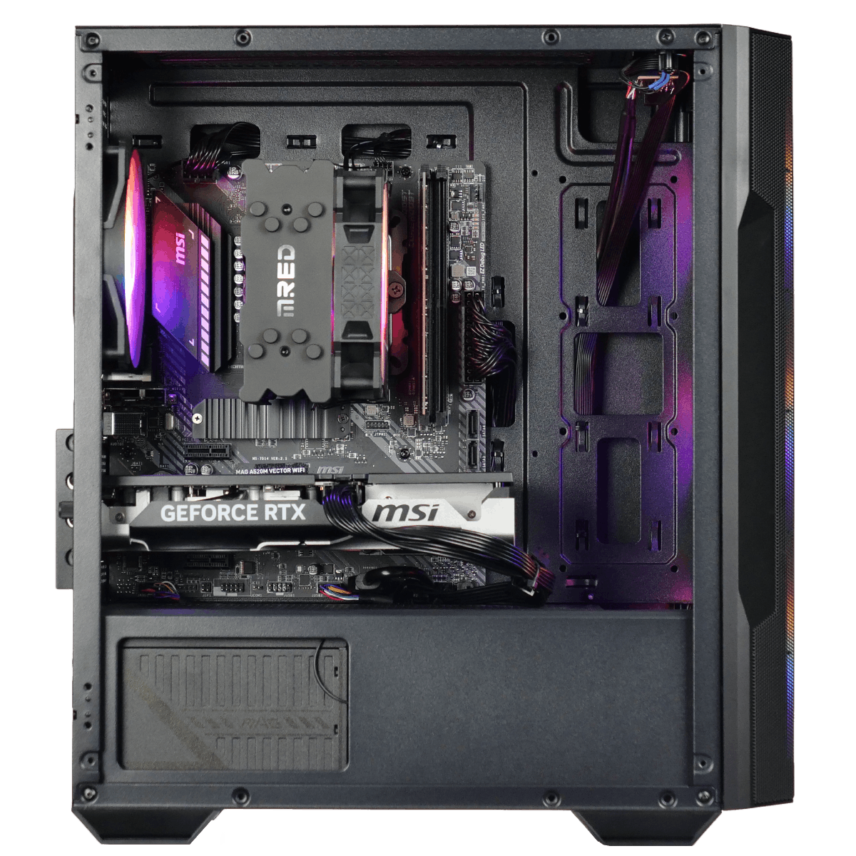 Cybertek LITTLE RAPTOR - R5-5500/5060Ti-8G/16Go/500Go (PCG-10603145) - Achat / Vente PC Fixe sur Cybertek.fr - 1