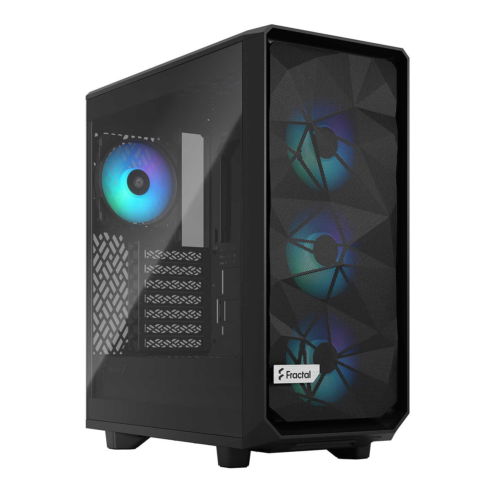 Fractal Design Meshify 2 RGB TG Light Black Noir - Boîtier PC - 0