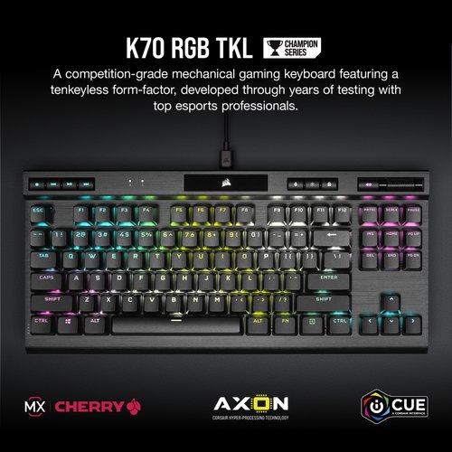 Corsair K70 TKL Champion Series - Clavier PC Corsair - Cybertek.fr - 1