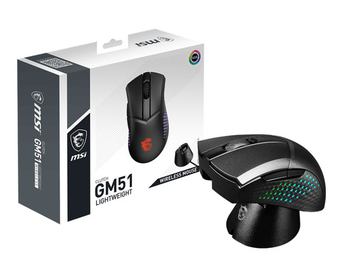 MSI Clutch GM51 Lightweight Wireless - Souris PC MSI - Cybertek.fr - 3