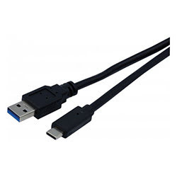 image produit  Câble USB 3.0 Type A Male - Type C Male - 3m Cybertek