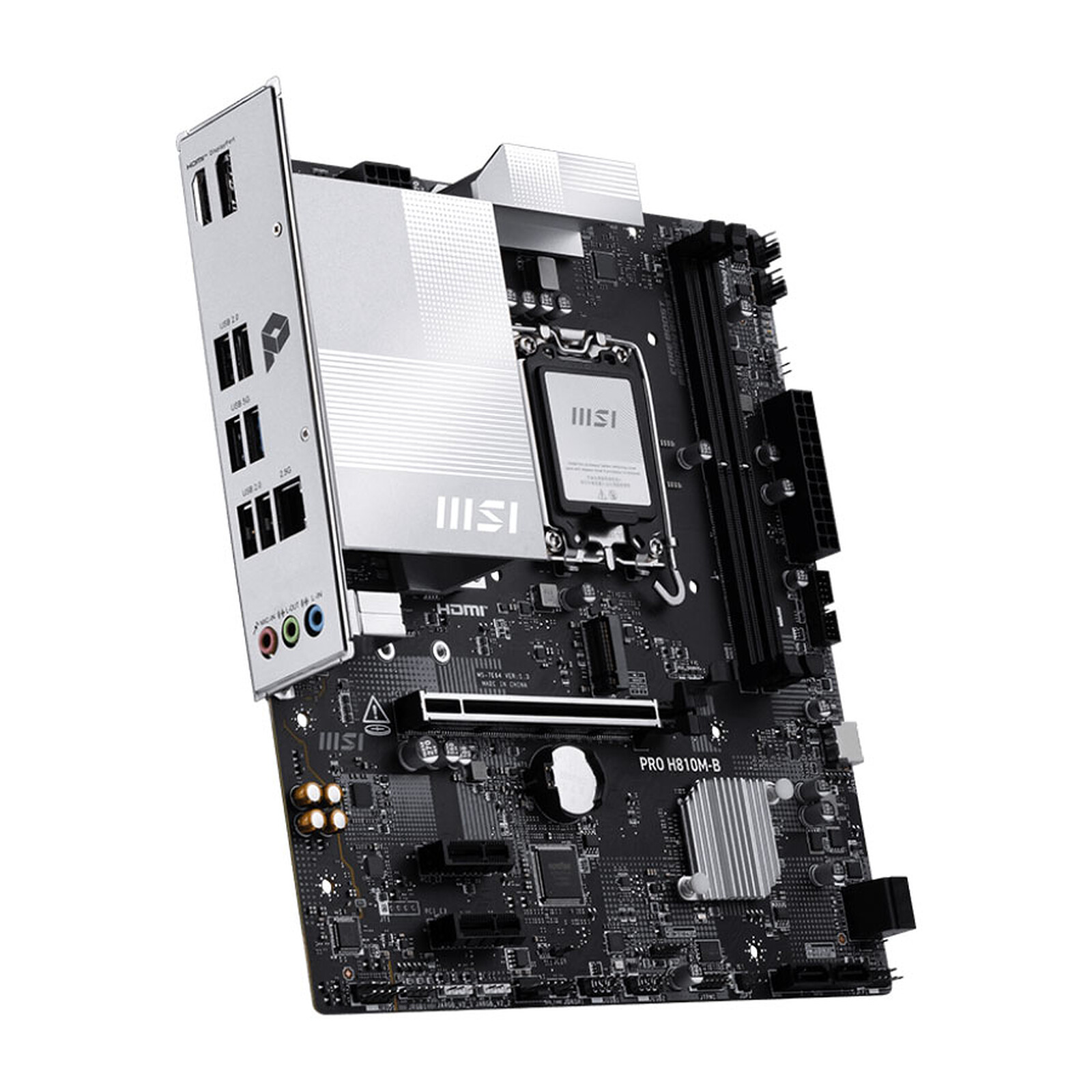 MSI PRO H810M-B Micro-ATX  - Carte mère MSI - Cybertek.fr - 3