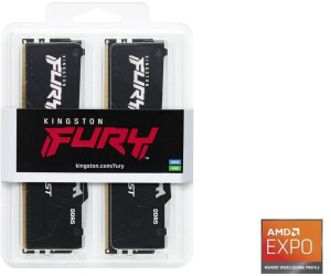 Kingston Fury Beast RGB 64Go (2x32Go) DDR5 5600 - Mémoire PC Kingston sur Cybertek.fr - 1