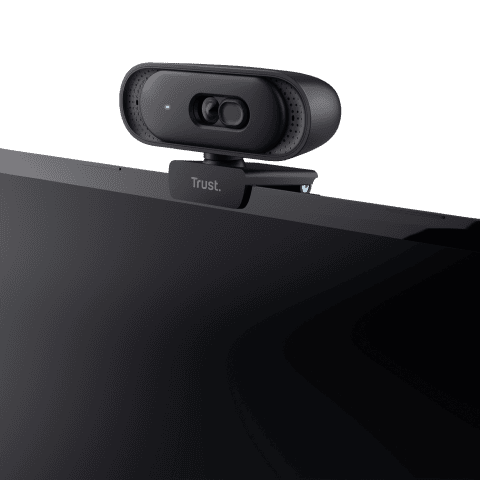 Trust Tomar 2K QHD/USB-C/USB-A/Noir - Webcam - Cybertek.fr - 1