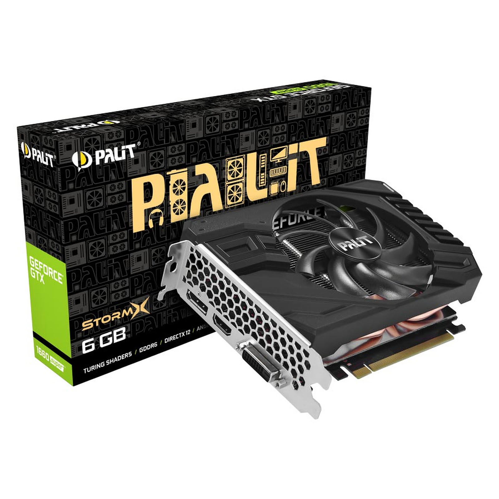 Palit GTX 1660 Super STORMX 6Go - Carte graphique Palit